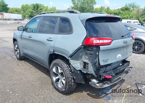 2014 Jeep Cherokee Trailhawk из США, поврежденный, VIN 1C4PJMBS4EW236950